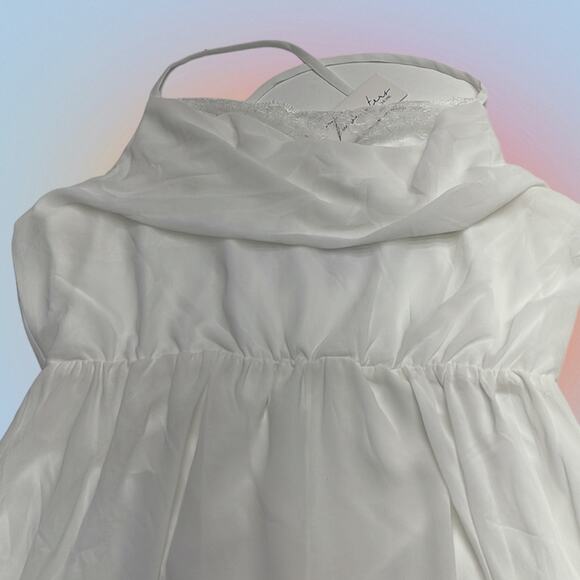 TWO SISTERS Women’s 12 White Long Dress - Picture 2 of 3